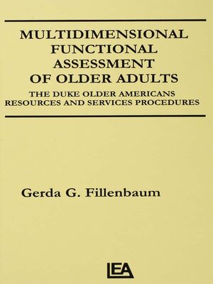 cover image of Multidimensional Functional Assessment of Older Adults